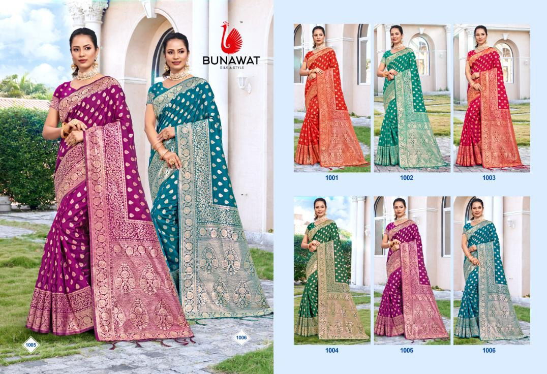 Plazzo Silk Vol 4 By Bunawat Silk Wedding Sarees Wholesale Shop In Surat